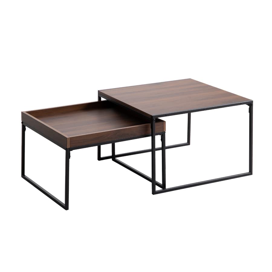 ネストテーブル テーブル サイドテーブル ブラウン