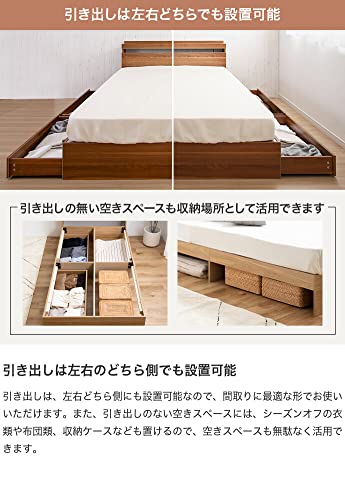 ベッド シングルベッド シングル ベッドフレーム ブラック【超高密度ポケットコイルマットレス付】