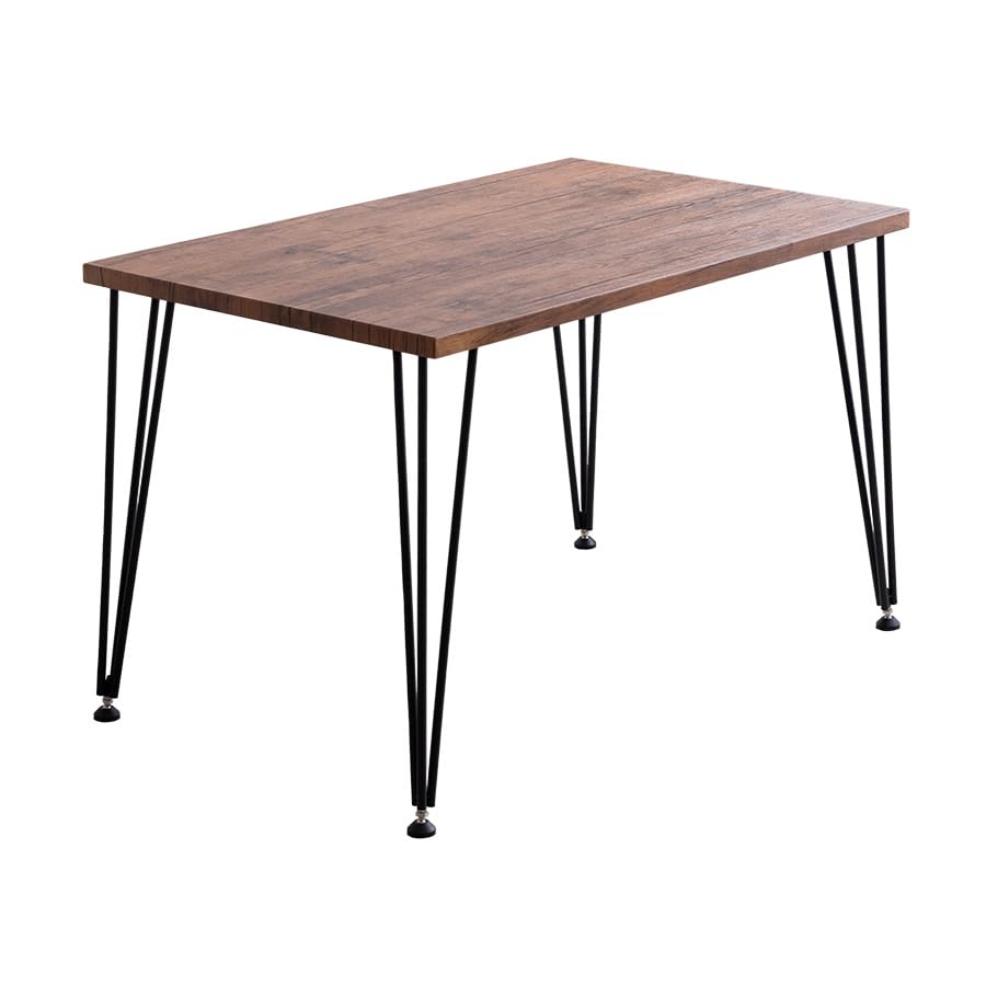 ダイニングテーブル テーブル デスク 学習机 食卓 黒脚 ブラウン