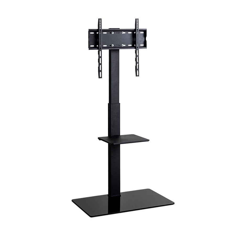 テレビスタンド テレビ台 ラック ボード 壁寄せ ブラック