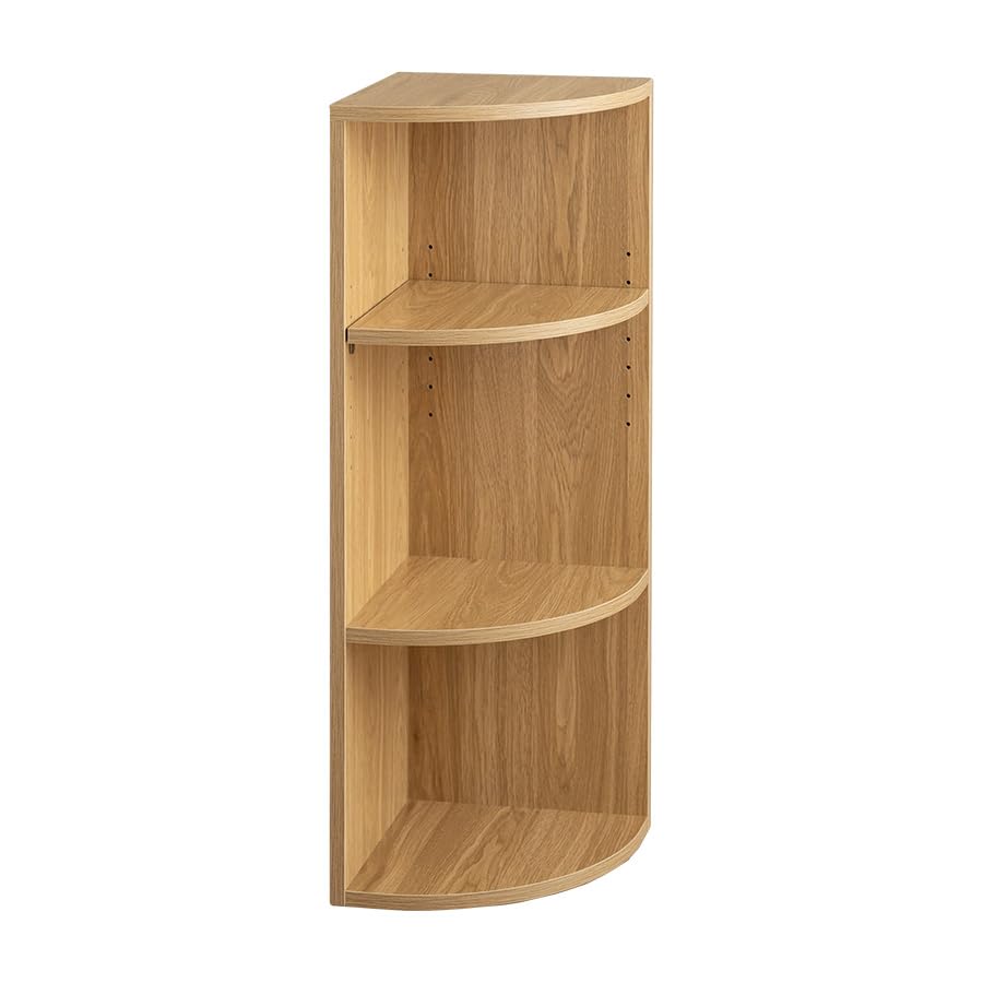 キッチン収納 カウンター下収納 キャビネット 角 ナチュラル