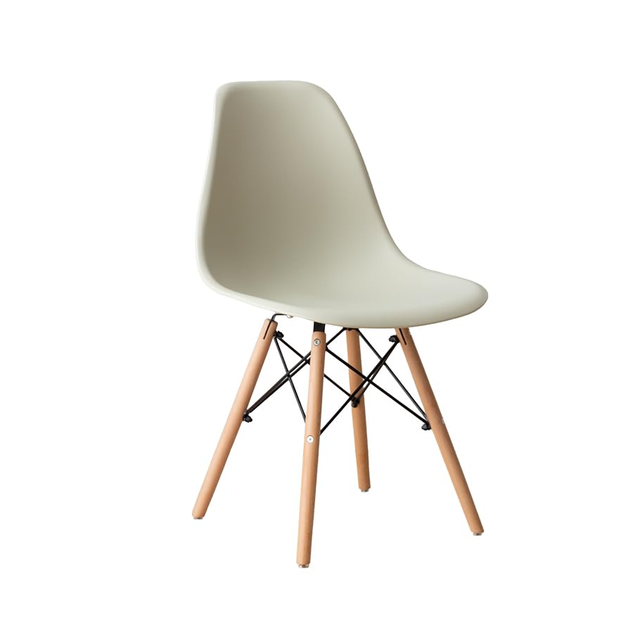 Eames イームズ チェア DSW 椅子 ダイニング スツール オフィス グレージュ