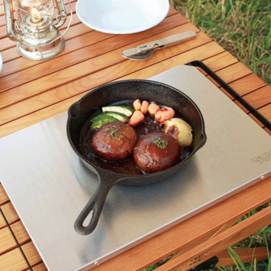 アウトドアテーブル 焚火テーブル 幅500mm×奥行380mm×高さ330mm