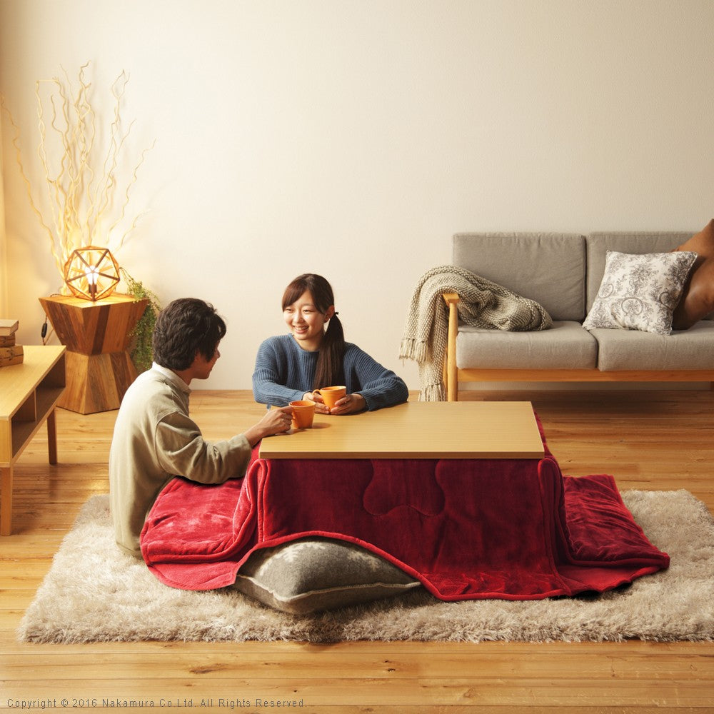 こたつ テーブル 折れ脚 スクエアこたつ 90x60cm テレワーク リモートワーク 在宅ワーク