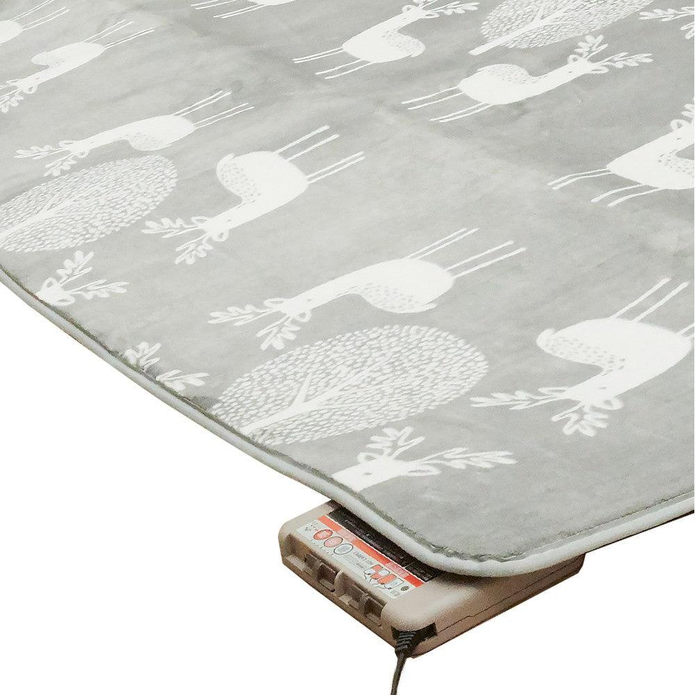 ラグマット 洗える ホットカーペットカバー 2畳 186x186cm ホットカーペット本体セット 在宅ワーク