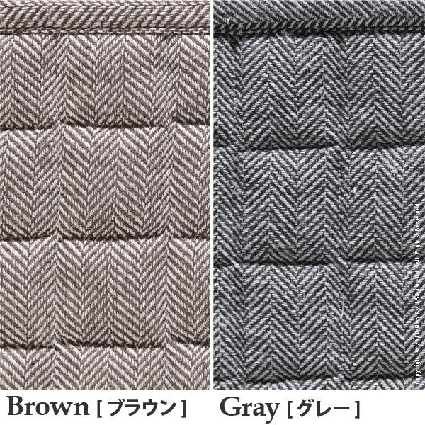 ヘリンボーンホットカーペットカバー 2畳 185x185cm ホットカーペット本体セット 洗える 軽量 床暖房対応 在宅ワーク