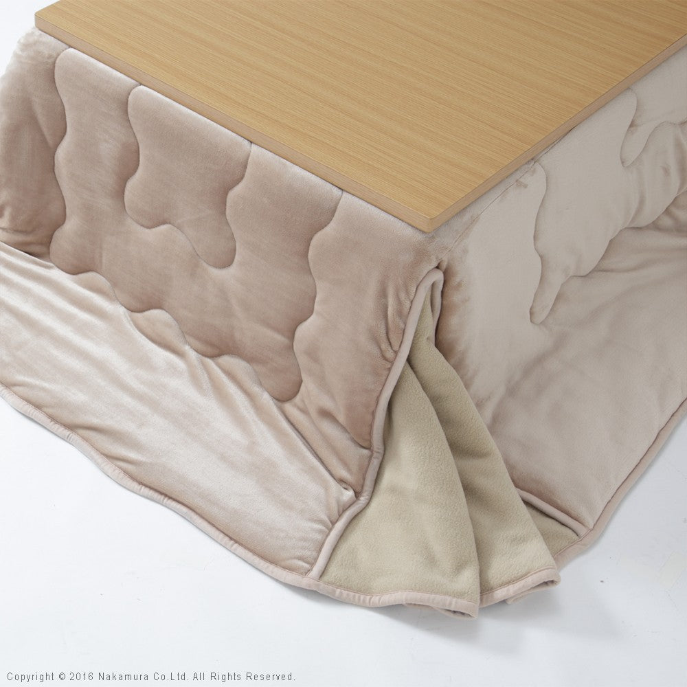 こたつ テーブル 折れ脚 スクエアこたつ 90x60cm はっ水リバーシブル省スペースこたつ布団 2点セット テレワーク リモートワーク 在宅ワーク