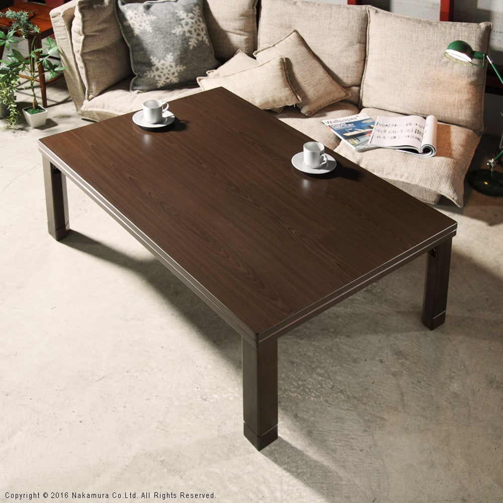 こたつ テーブル 折れ脚 スクエアこたつ 120x80cm ヘリンボーン織り掛布団 2点セット テレワーク リモートワーク 在宅ワーク