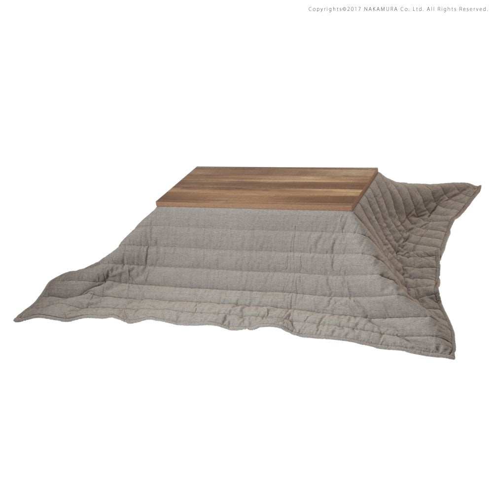 こたつ テーブル おしゃれ 古材風アイアンこたつテーブル 100x50cm ヘリンボーン織り掛布団 2点セット ブルックリン テレワーク 在宅ワーク