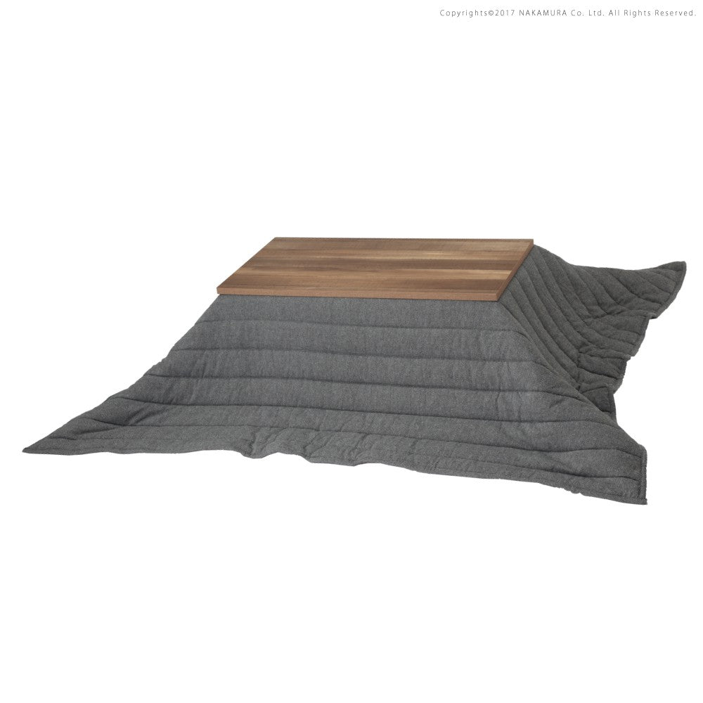 こたつ テーブル おしゃれ 古材風アイアンこたつテーブル 100x50cm ヘリンボーン織り掛布団 2点セット ブルックリン テレワーク 在宅ワーク