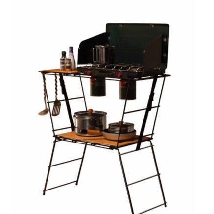 カウンターテーブル アウトドア 幅900mm×奥行400mm×高さ905mm