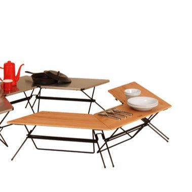 アウトドアテーブル 幅680mm×奥行300mm×高さ270mm