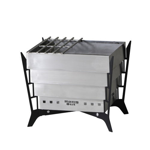 焚き火台 アウトドア 幅330mm×奥行230mm×高さ270mm