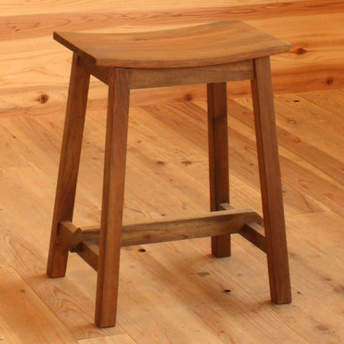 木製スツール 1人用チェア 幅365mm×奥行305mm×高さ465mm×座面高450mm