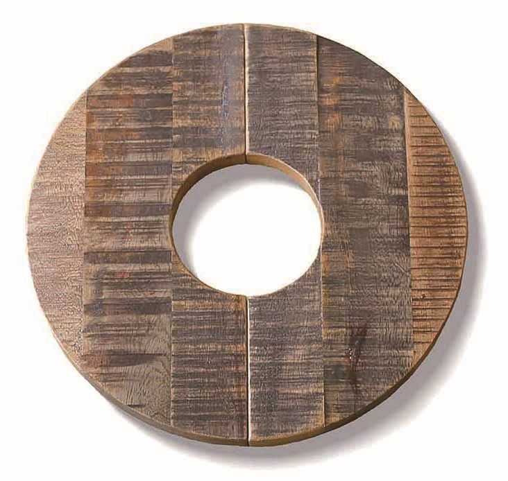 プランツテーブル 観葉植物 直径450mm×高さ20mm×センターホール100mm