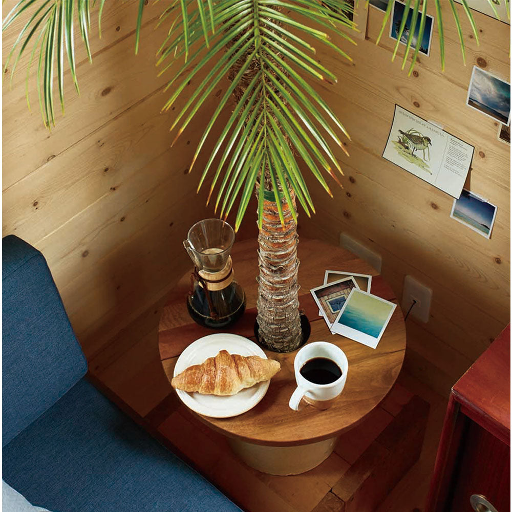 プランツテーブル 観葉植物 直径600mm×高さ20mm×センターホール150mm