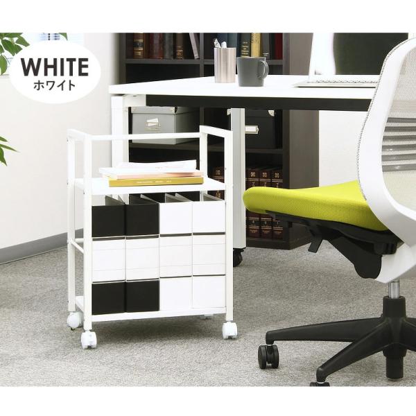 デスクワゴン キッチンラック キャスター付き デスク下ワゴン サイドワゴン サイドラック