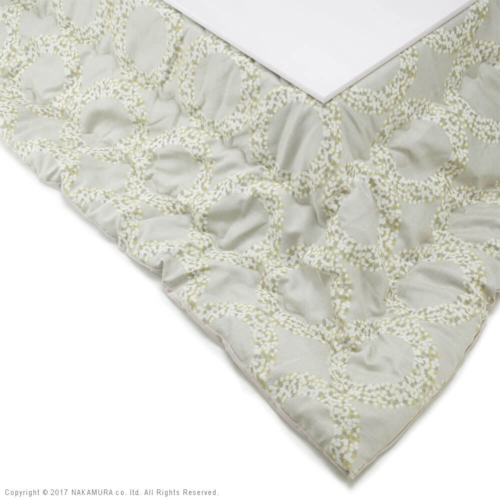 こたつ 正方形 楢天然木国産折れ脚こたつ 80x80cm 日本製厚手カーテン生地の北欧柄こたつ布団セット テーブル 天然木 日本製 リモート 在宅