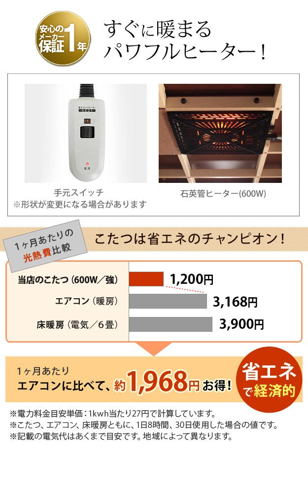 こたつ 正方形 楢天然木国産折れ脚こたつ 80x80cm 日本製厚手カーテン生地の北欧柄こたつ布団セット テーブル 天然木 日本製 リモート 在宅