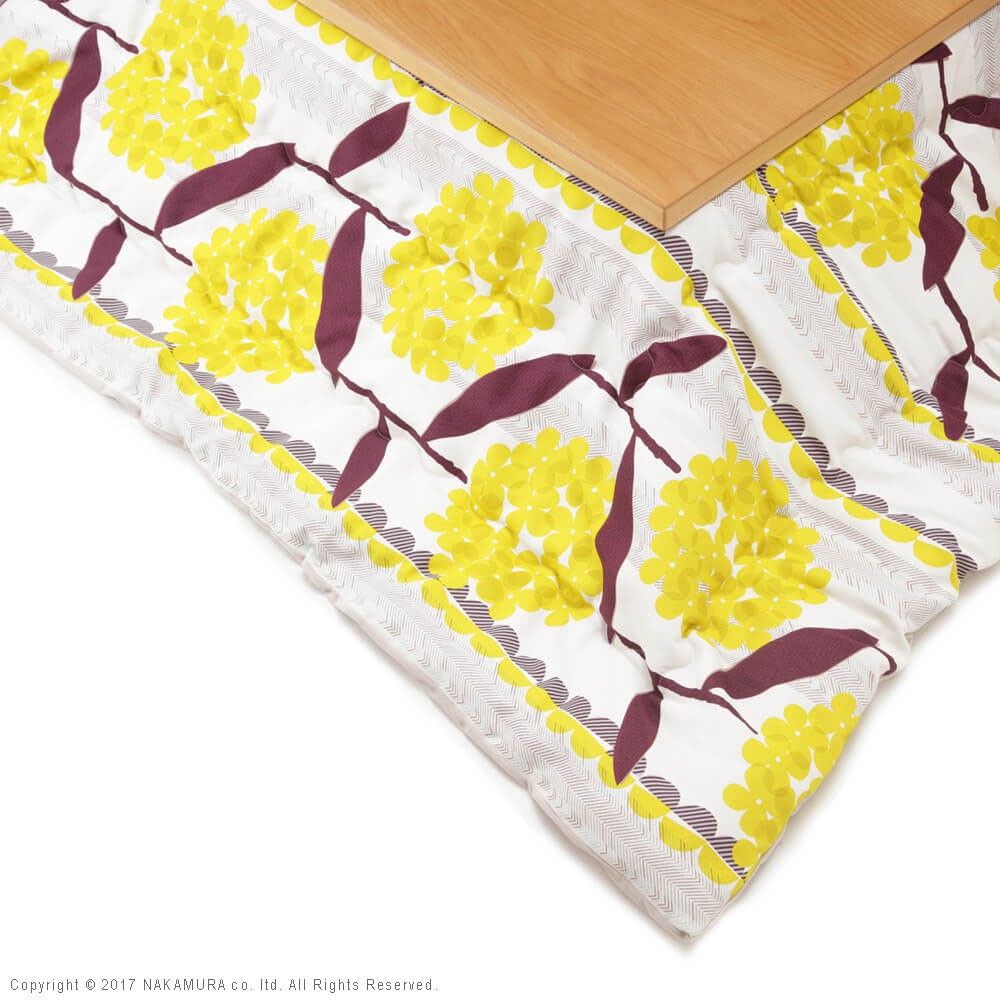 こたつ 長方形 大判 モダンリビング継ぎ脚こたつ 150x80cm 日本製厚手カーテン生地の北欧柄こたつ布団セット テーブル 天然木 日本製 リモート 在宅