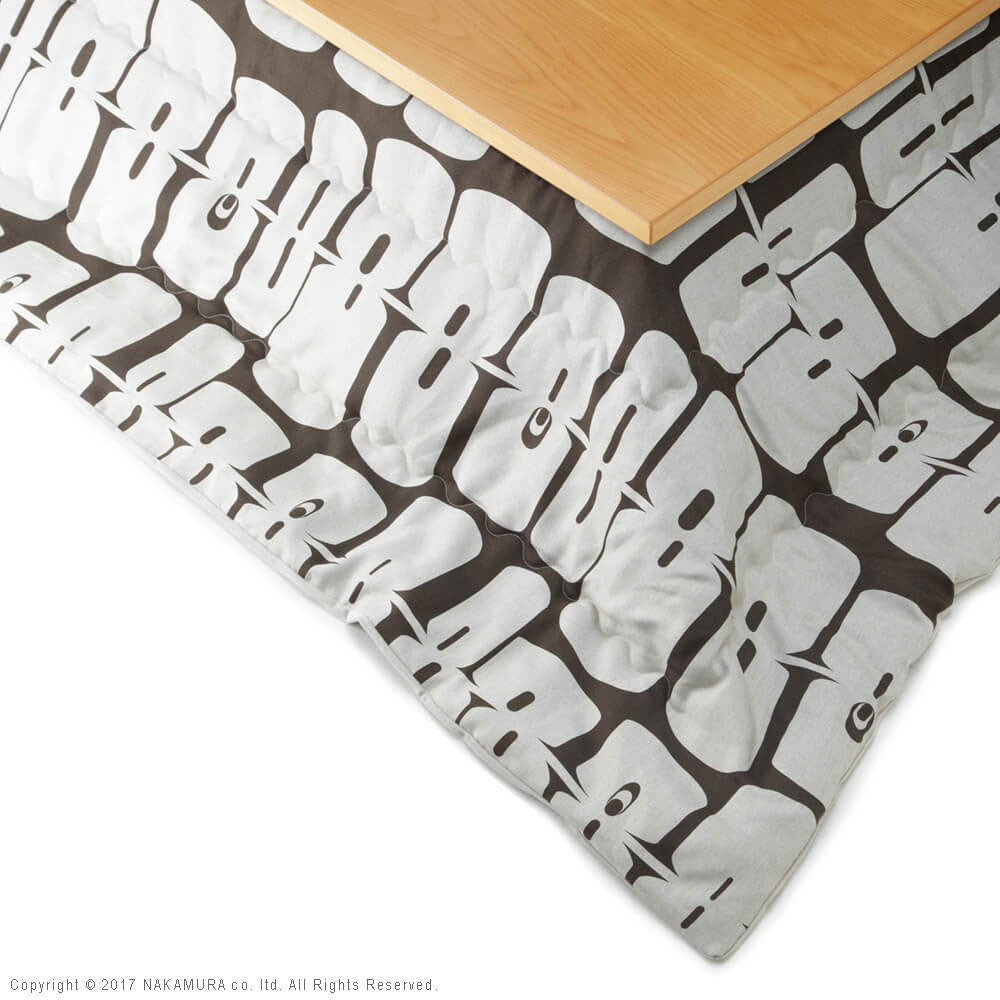 こたつ 長方形 大判 モダンリビング継ぎ脚こたつ 180x80cm 日本製厚手カーテン生地の北欧柄こたつ布団セット テーブル 天然木 日本製 在宅