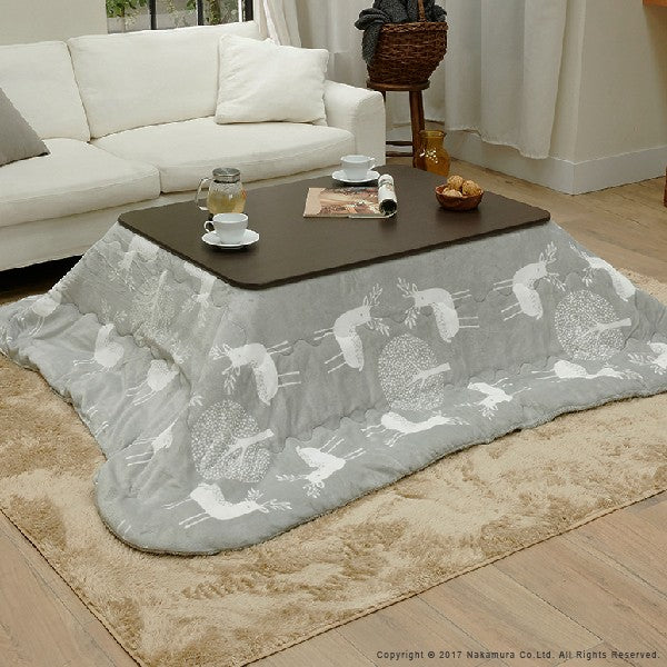 こたつ布団 北欧 保温綿入りこたつ布団 北欧柄タイプ210x190cm 長方形防汚加工 中綿 こたつ用掛け布団 撥水 洗える あったか