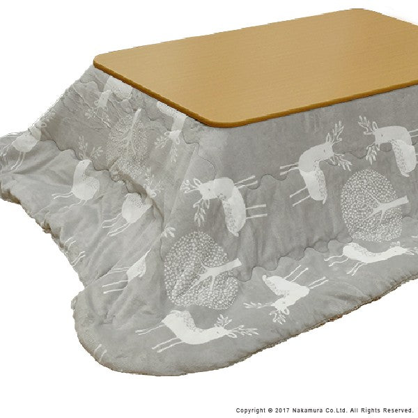 こたつ布団 北欧 保温綿入りこたつ布団 北欧柄タイプ210x190cm 長方形防汚加工 中綿 こたつ用掛け布団 撥水 洗える あったか