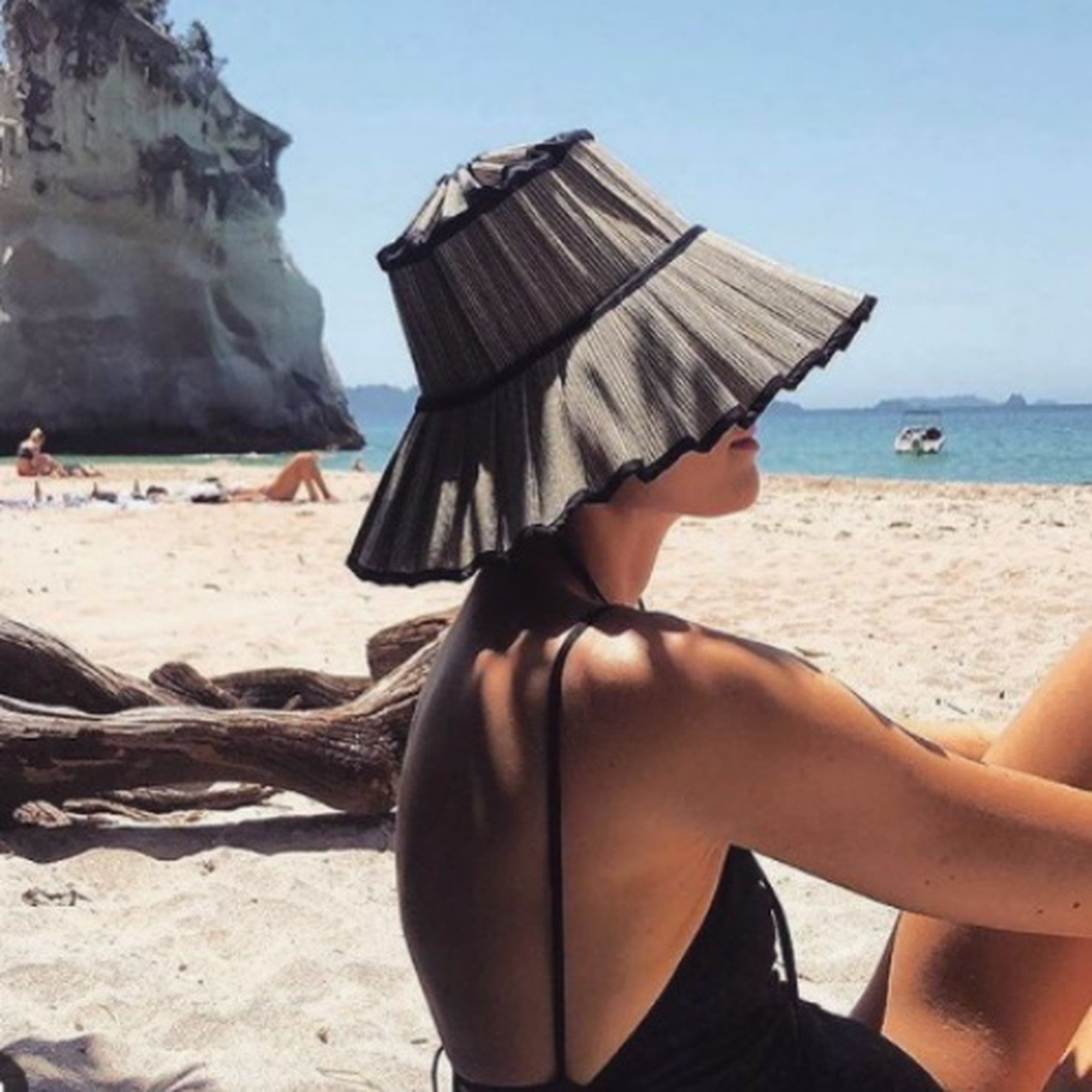 Lorna Murray Apparel ローナ マーレイ 帽子 麦わら帽子 ストローハット mom Luxe Capri Hat リュクス カプリ ハット M 大人 - 【公式】allecore(アレコレ) 家具インテリア・生活雑貨のオンライン通販