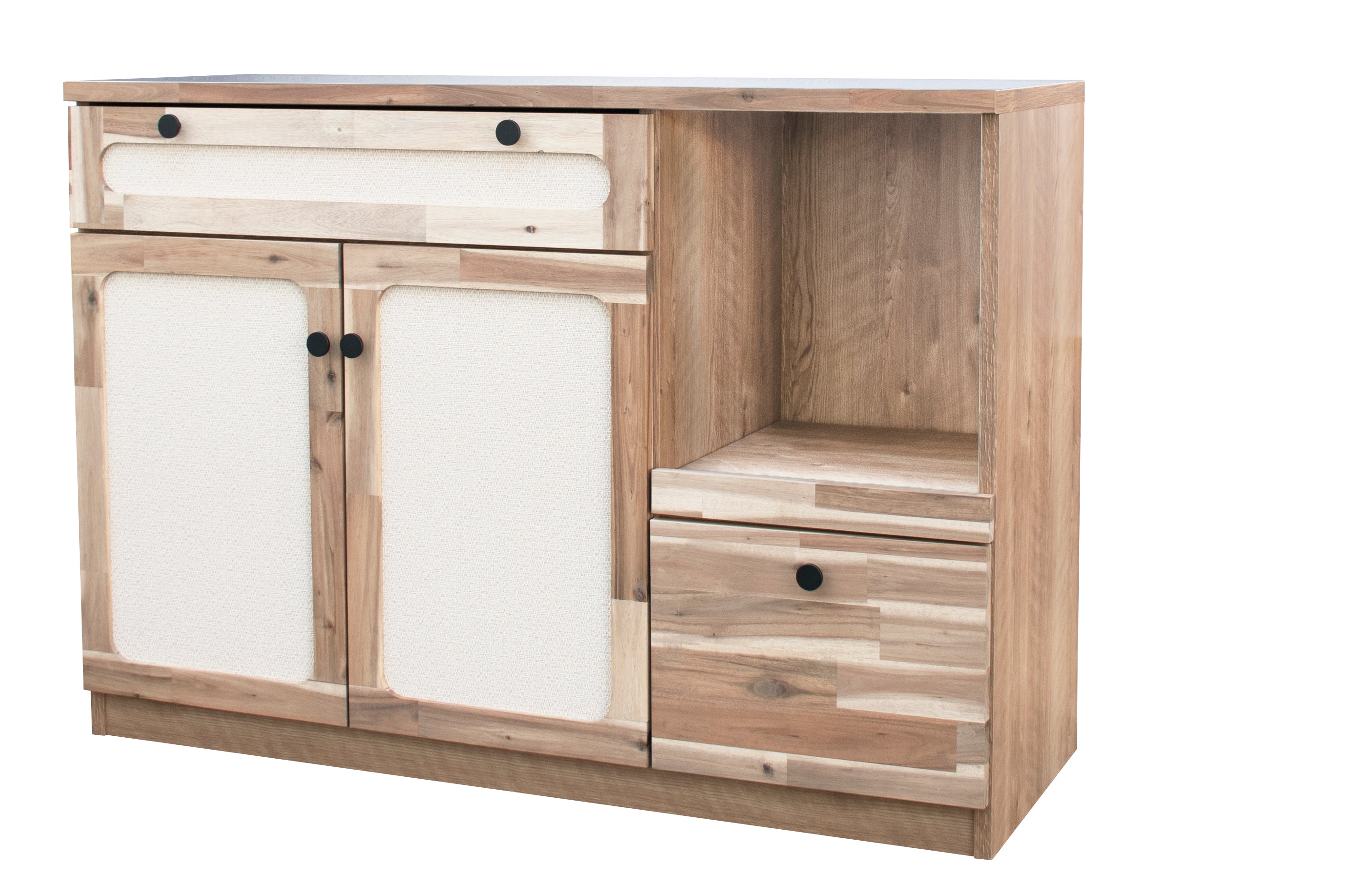 キッチンカウンター 日本製 ナチュラル 幅1200mm×奥行450mm×高さ850mm