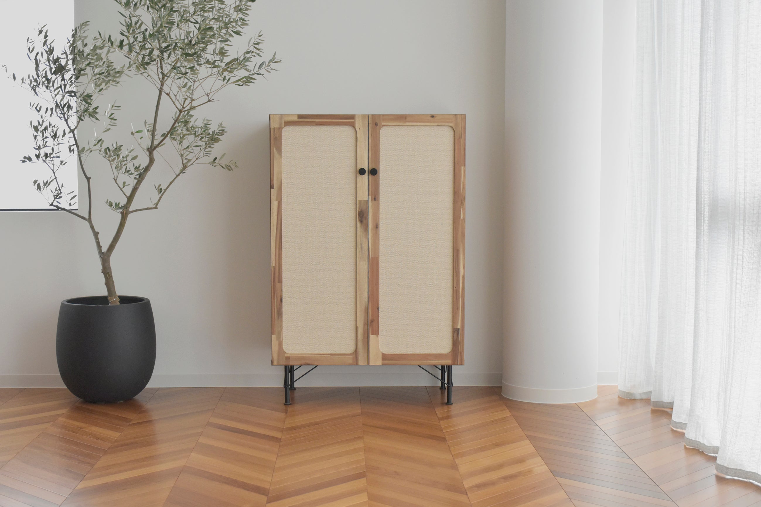 キャビネット 幅80×奥行42×高さ121cm - 【公式】allecore(アレコレ) 家具インテリア・生活雑貨のオンライン通販