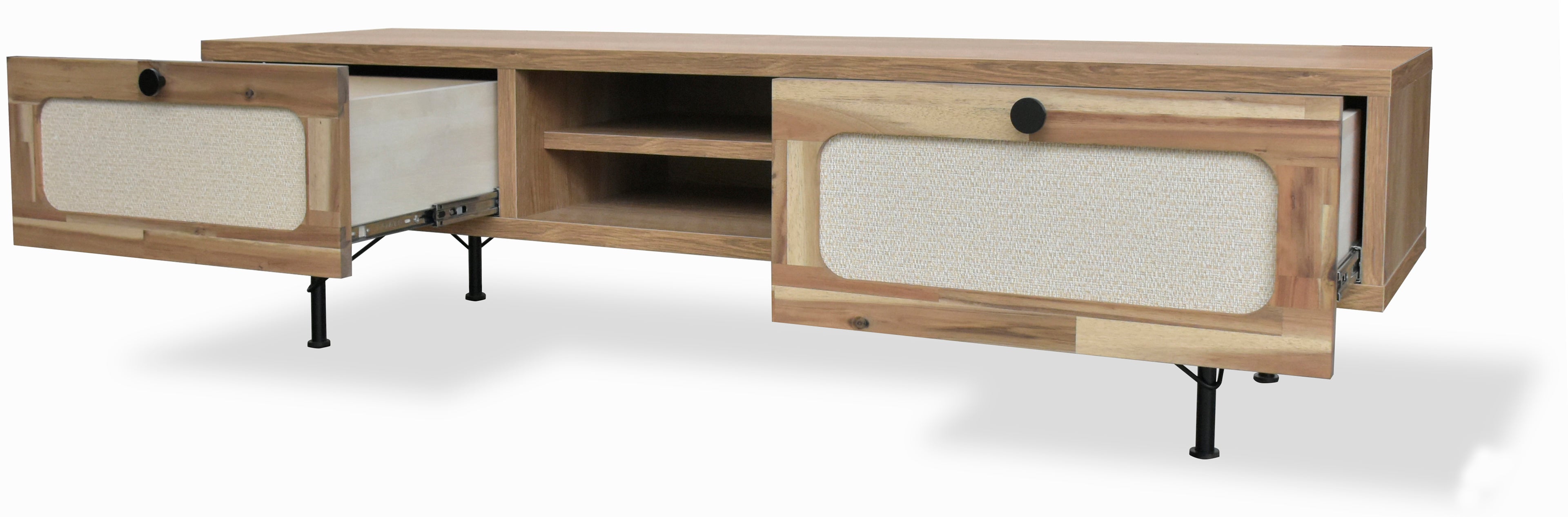 テレビボード テレビ台 ナチュラル 日本製 完成品 幅1500mm×奥行420mm×高さ410mm