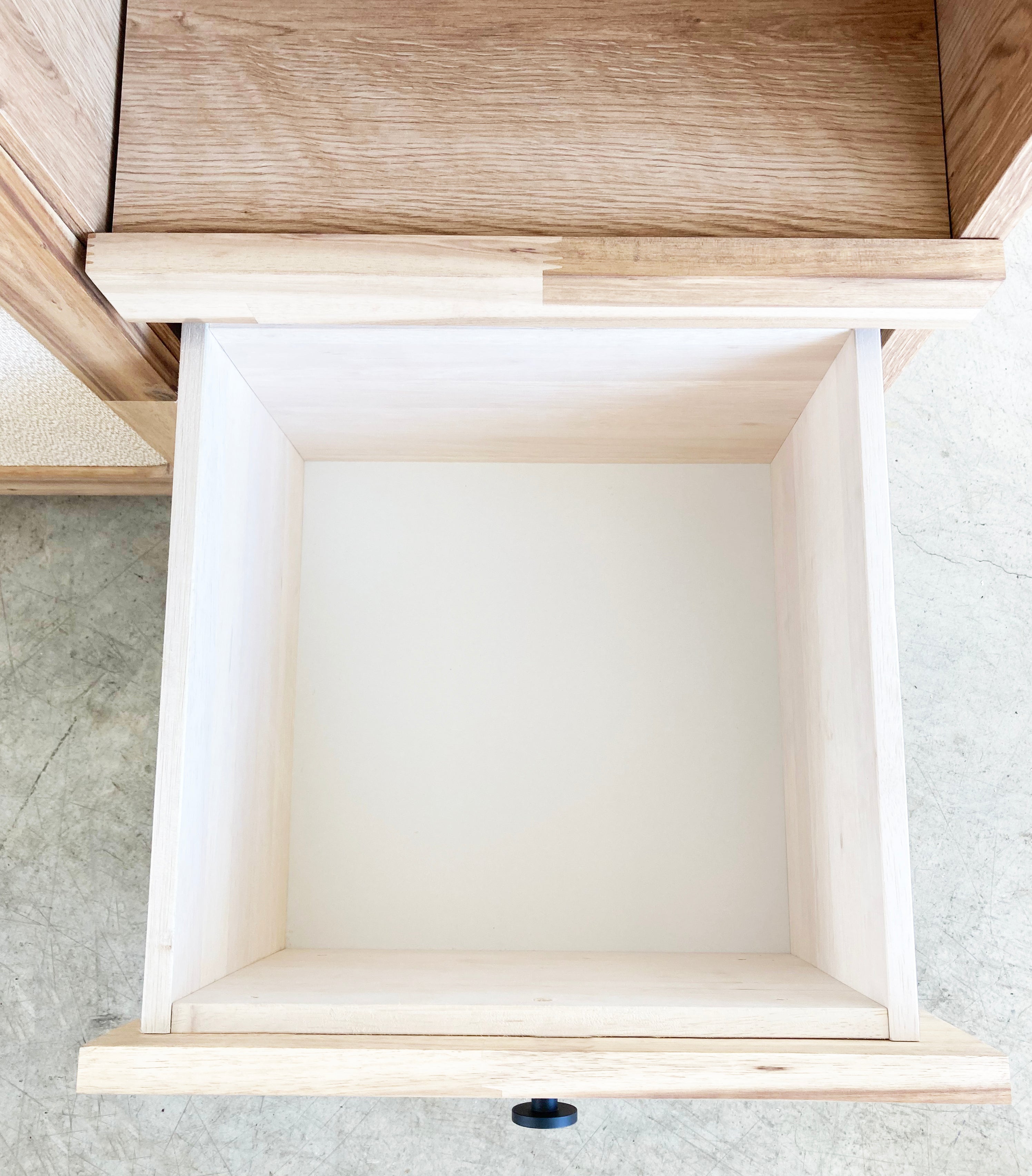 キッチンカウンター 日本製 完成品 ナチュラル 幅800mm×奥行450mm×高さ850mm