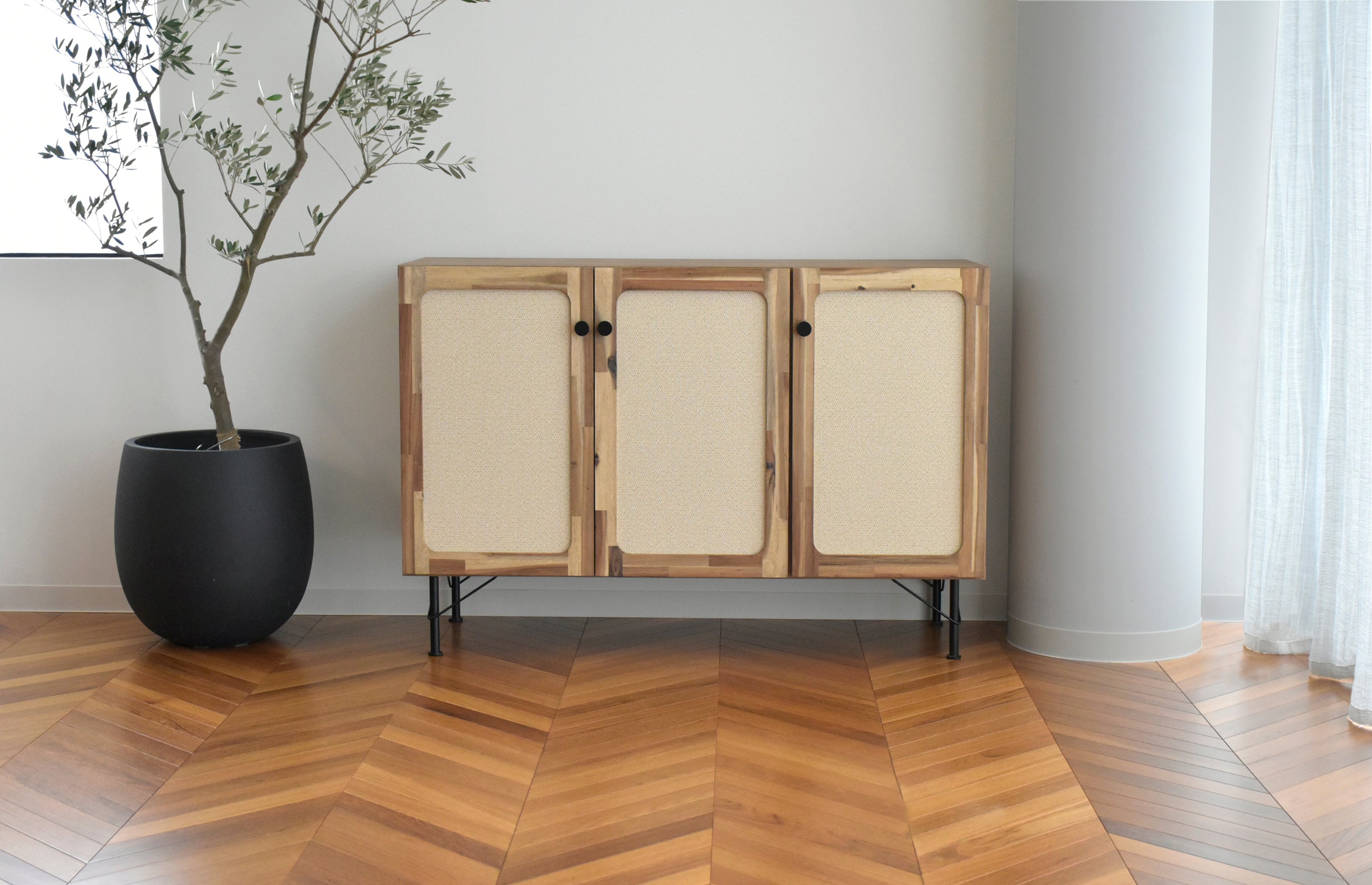 サイドボード 日本製 ナチュラル 幅1200mm×奥行420mm×高さ810mm - 【公式】allecore(アレコレ) 家具インテリア・生活雑貨のオンライン通販