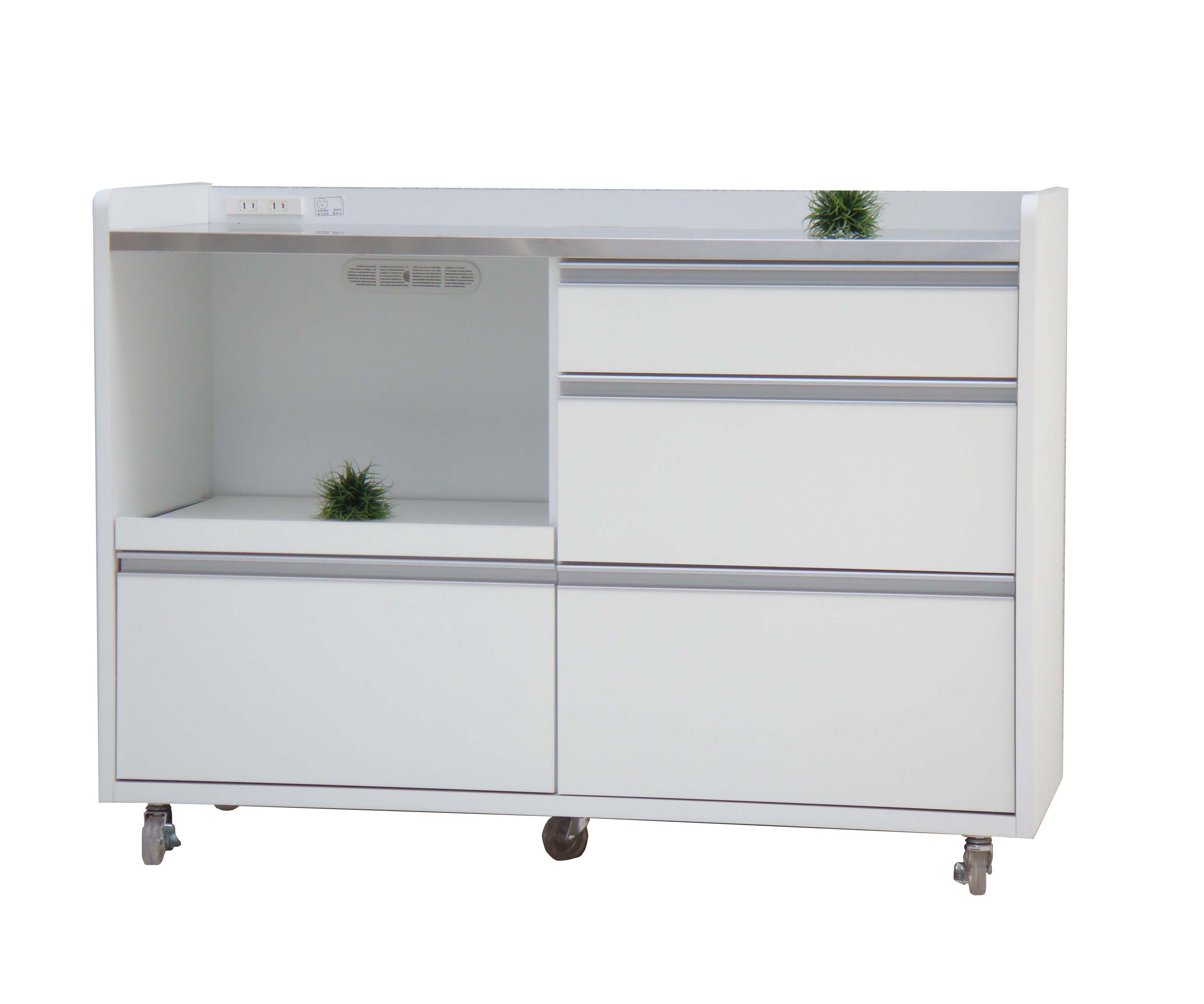 キッチンカウンター 完成品 日本製 幅1217mm×奥行445mm×高さ885mm - 【公式】allecore(アレコレ) 家具インテリア・生活雑貨のオンライン通販