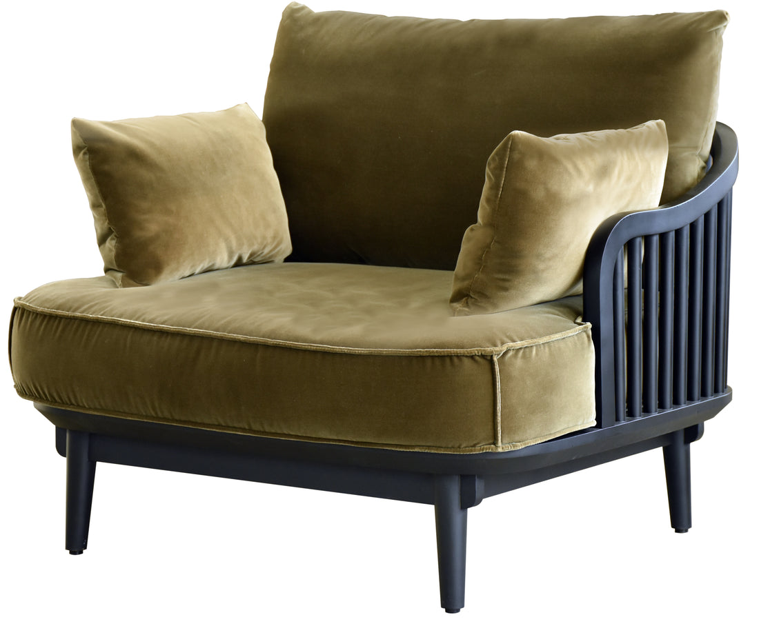 ソファ 1人掛け 完成品 幅900mm×奥行840mm×高さ800mm・床から座面380mm