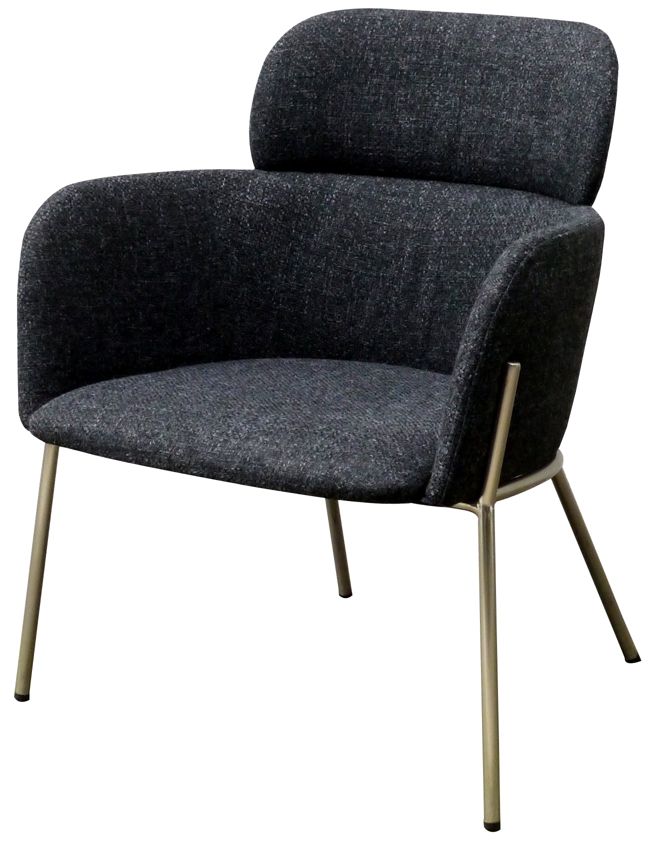 ファブリックパーソナルチェア 一人掛け 完成品 幅580mm×奥行570mm×高さ700mm×座面高370mm