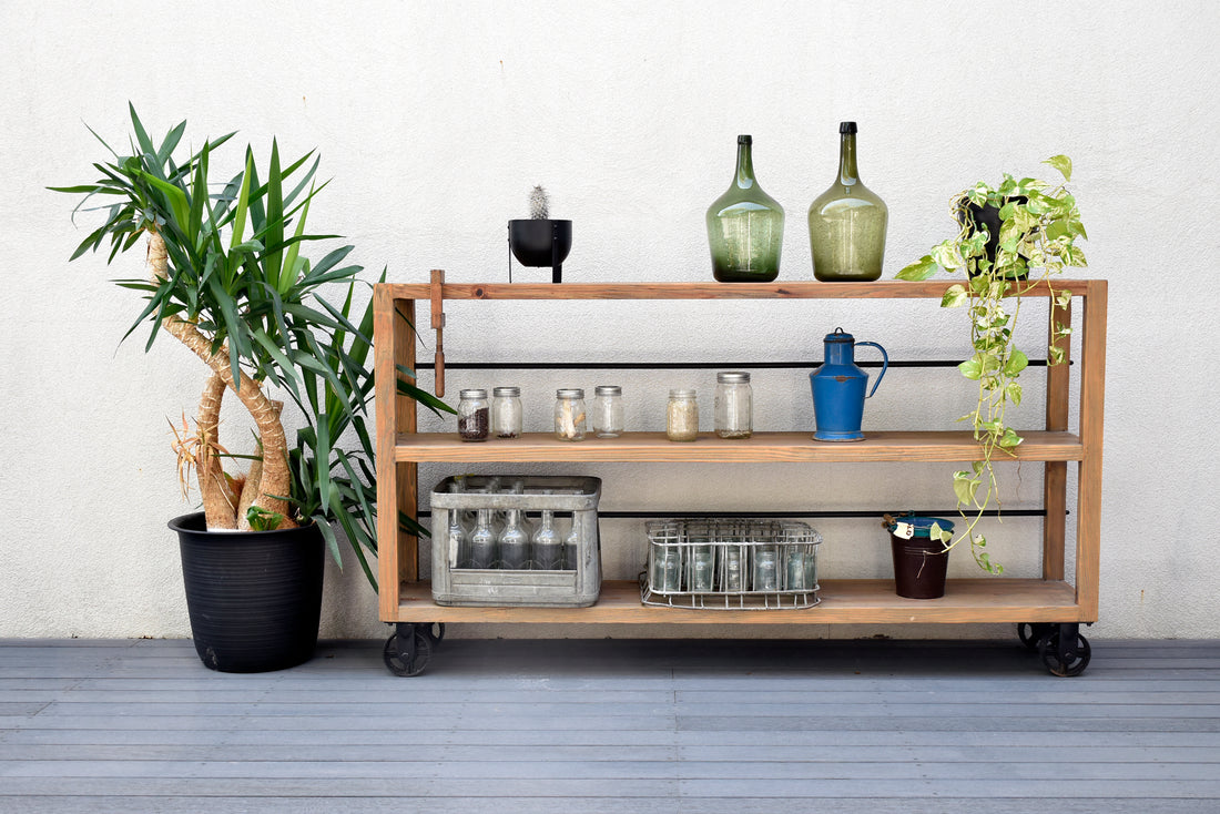 オープンシェルフ 幅1800mm×奥行350mm×高さ1000mm