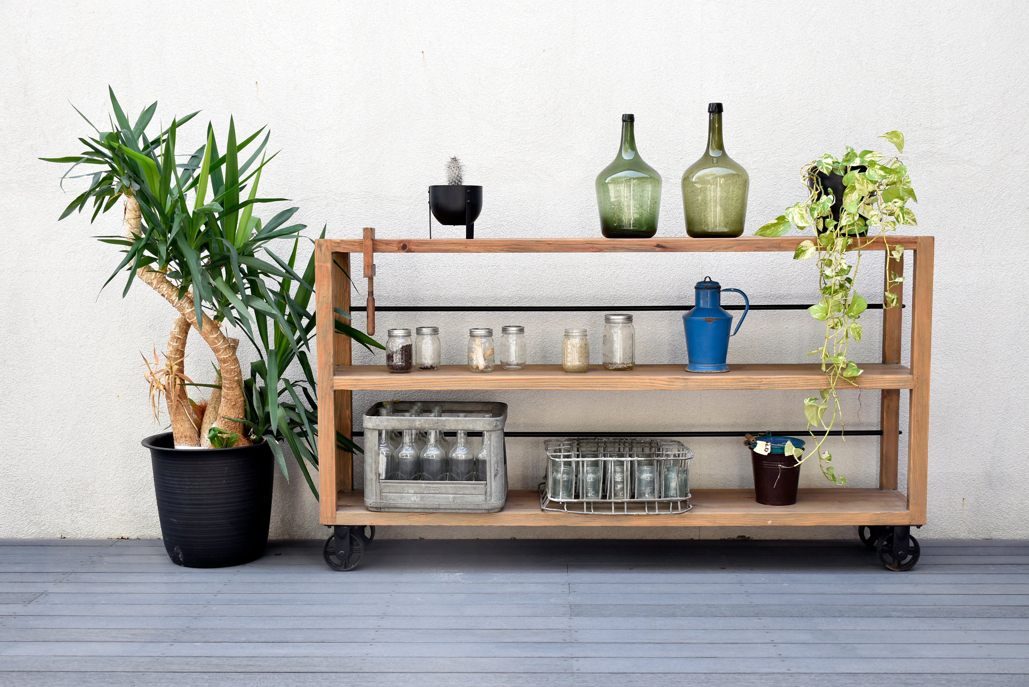 オープンシェルフ 幅1800mm×奥行350mm×高さ1000mm