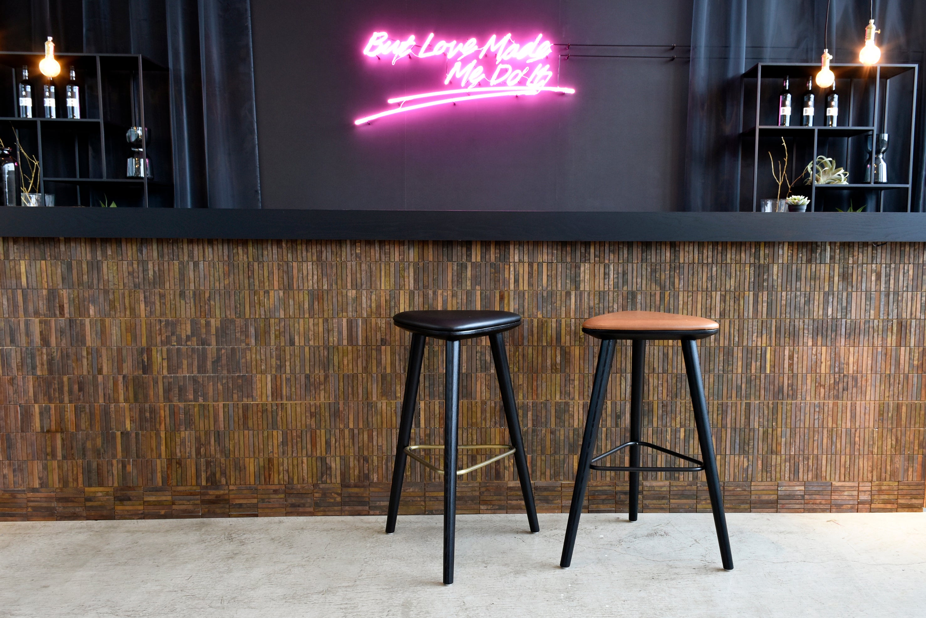 ハイスツール 完成品 幅530mm×奥行470mm×750mm