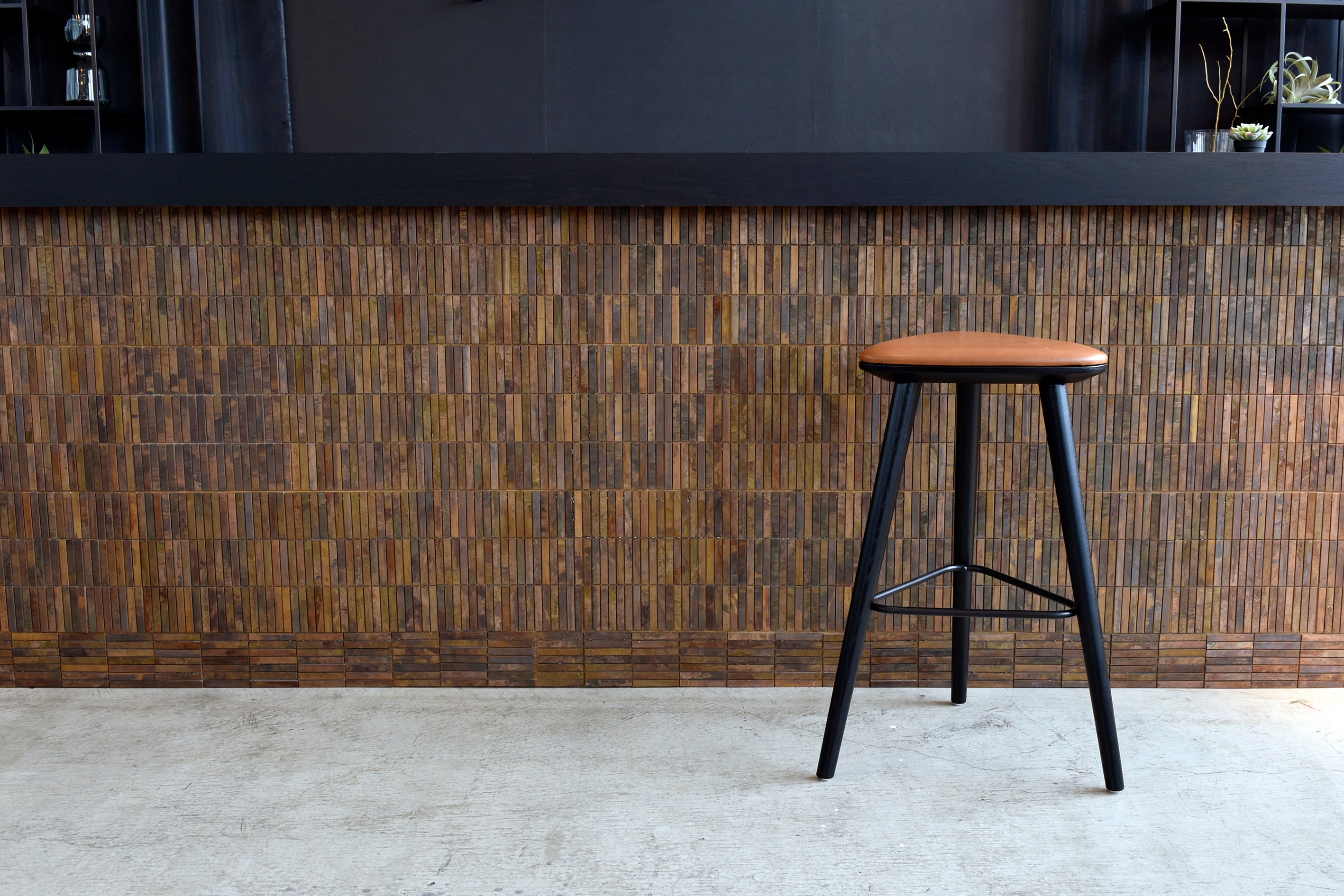 ハイスツール 完成品 幅530mm×奥行470mm×750mm