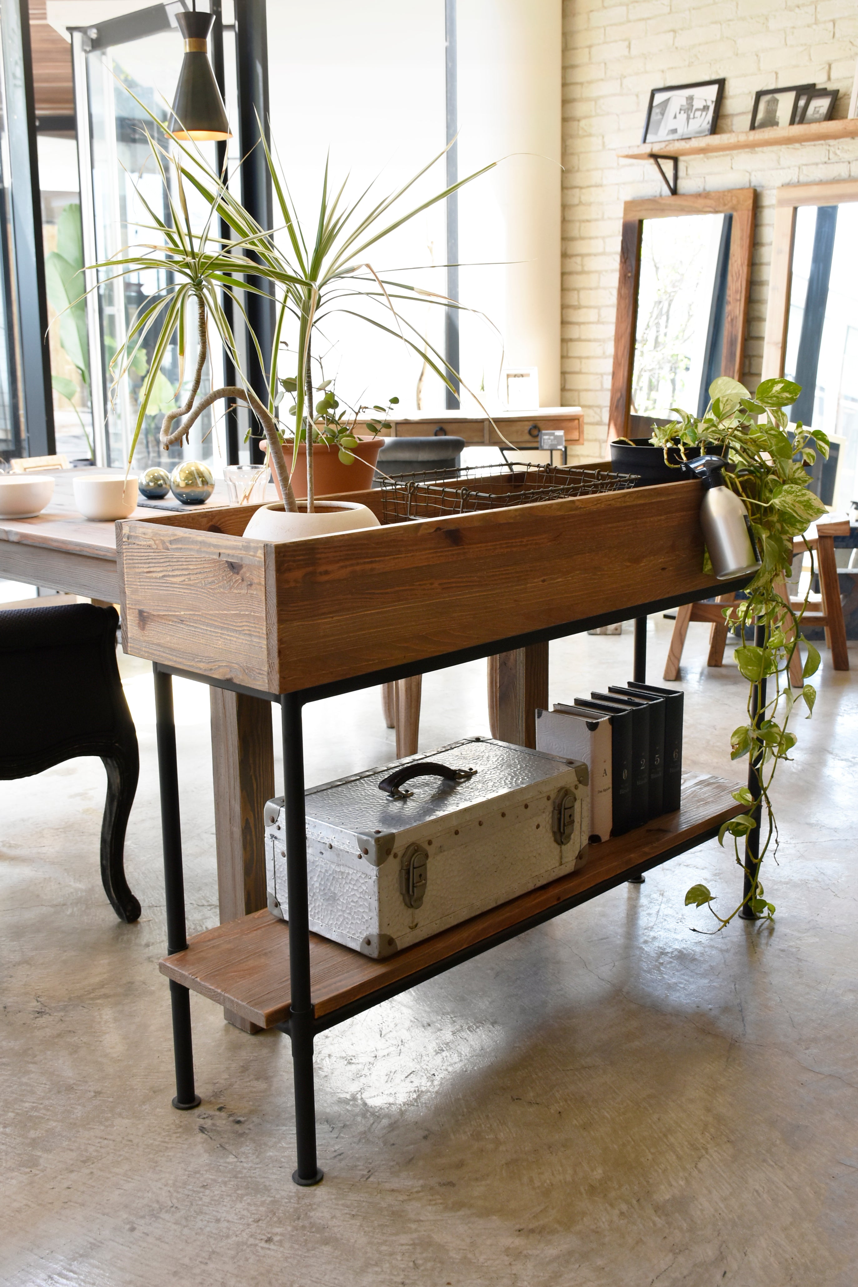 アーベルプランプランターシェルフ 完成品 幅1200mm×奥行330mm×高さ850mmターシェルフB - 【公式】allecore(アレコレ) 家具インテリア・生活雑貨のオンライン通販