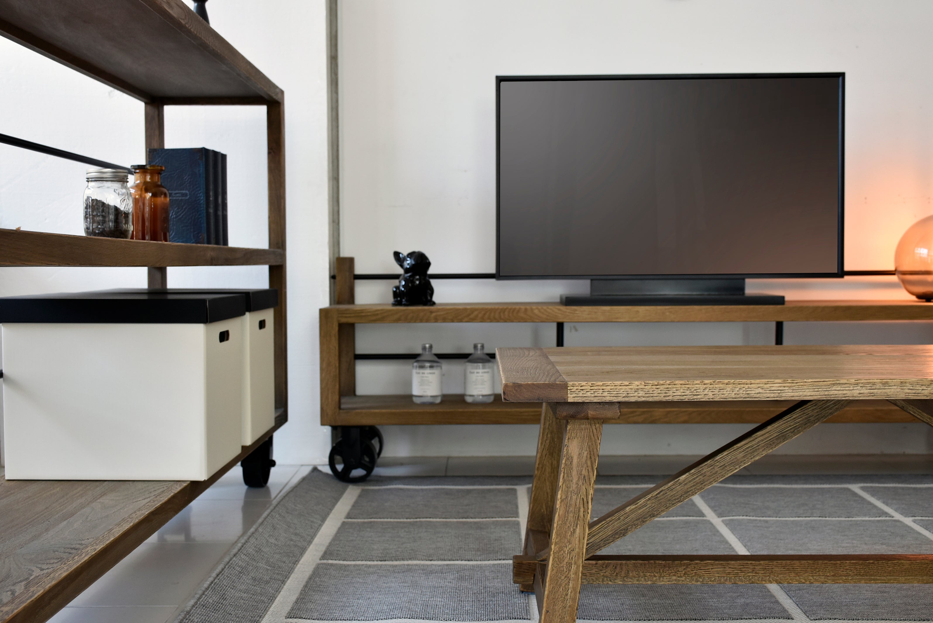 リビングテーブル 幅1100mm×奥行550mm×高さ400m - 【公式】allecore(アレコレ) 家具インテリア・生活雑貨のオンライン通販