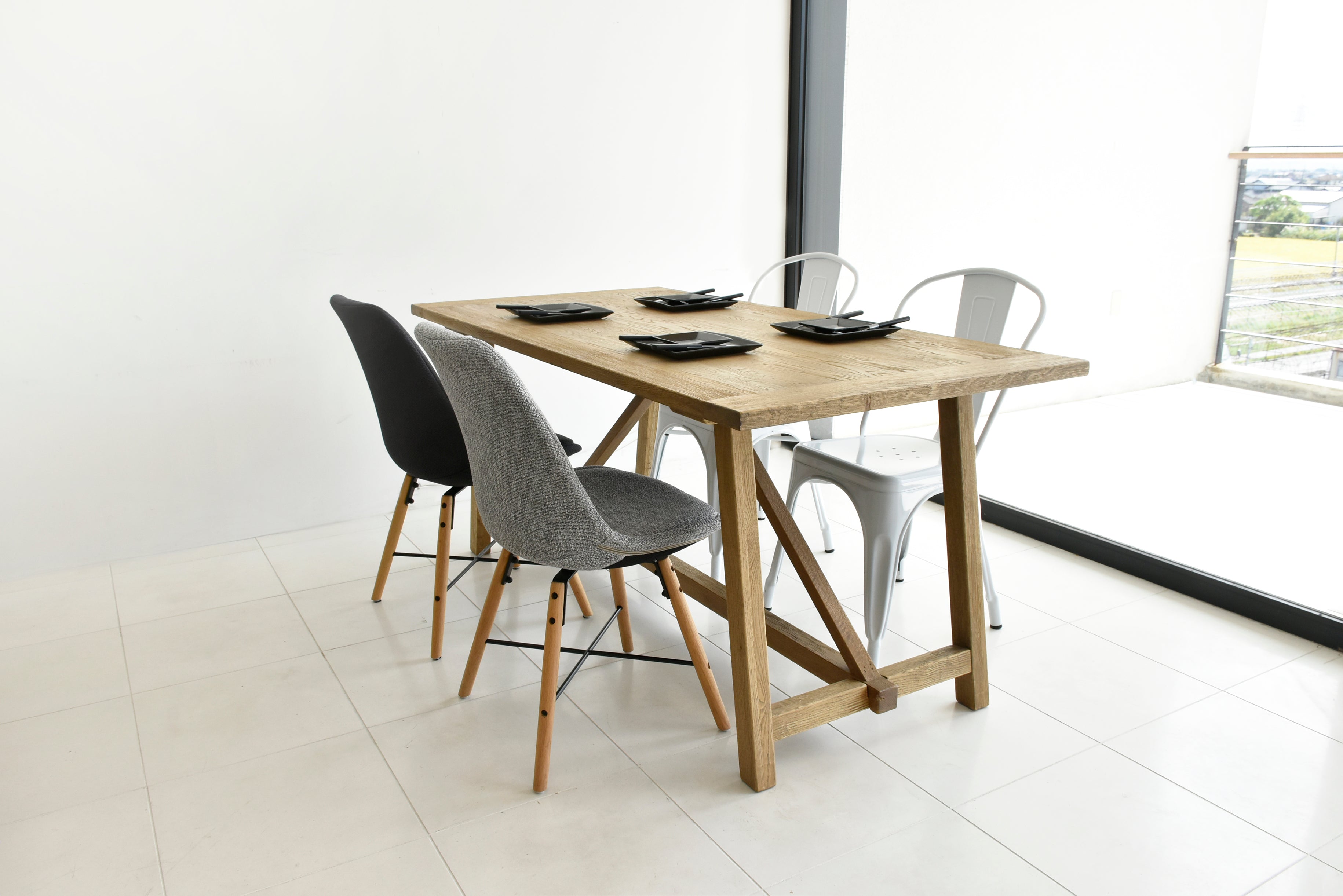 ダイニングテーブル 幅1600mm×奥行800mm×高さ750mm - 【公式】allecore(アレコレ) 家具インテリア・生活雑貨のオンライン通販