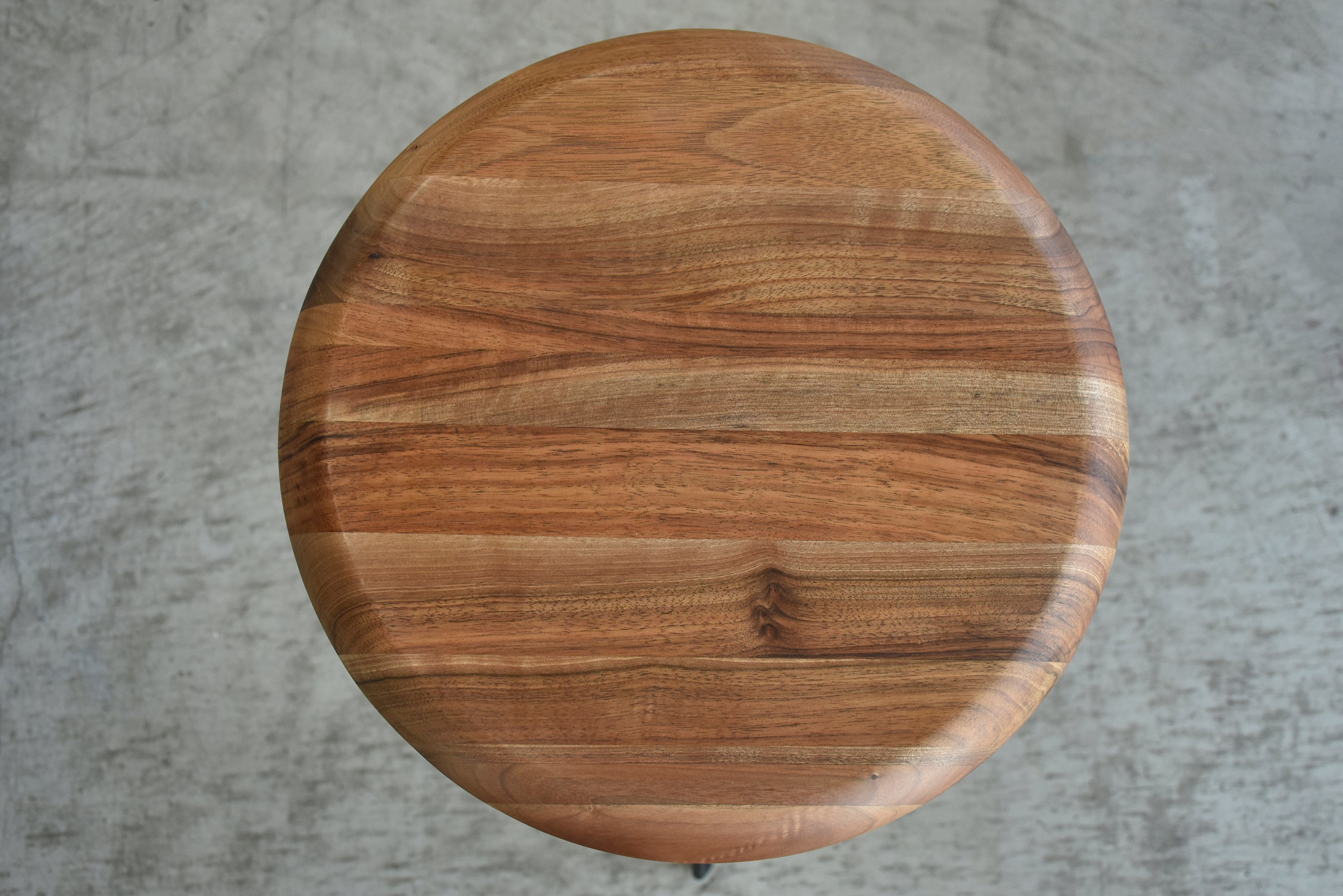 ハイスツール ウォールナット 完成品 幅458mm×奥行435mm×高さ750mm