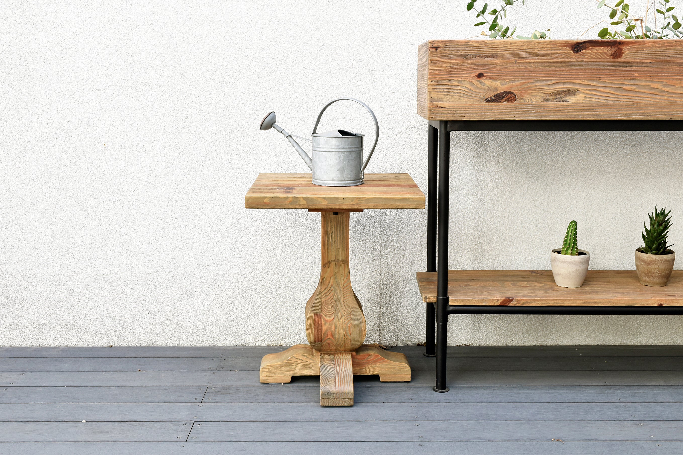 サイドテーブル 完成品 幅400mm×奥行400mm×高さ510mm