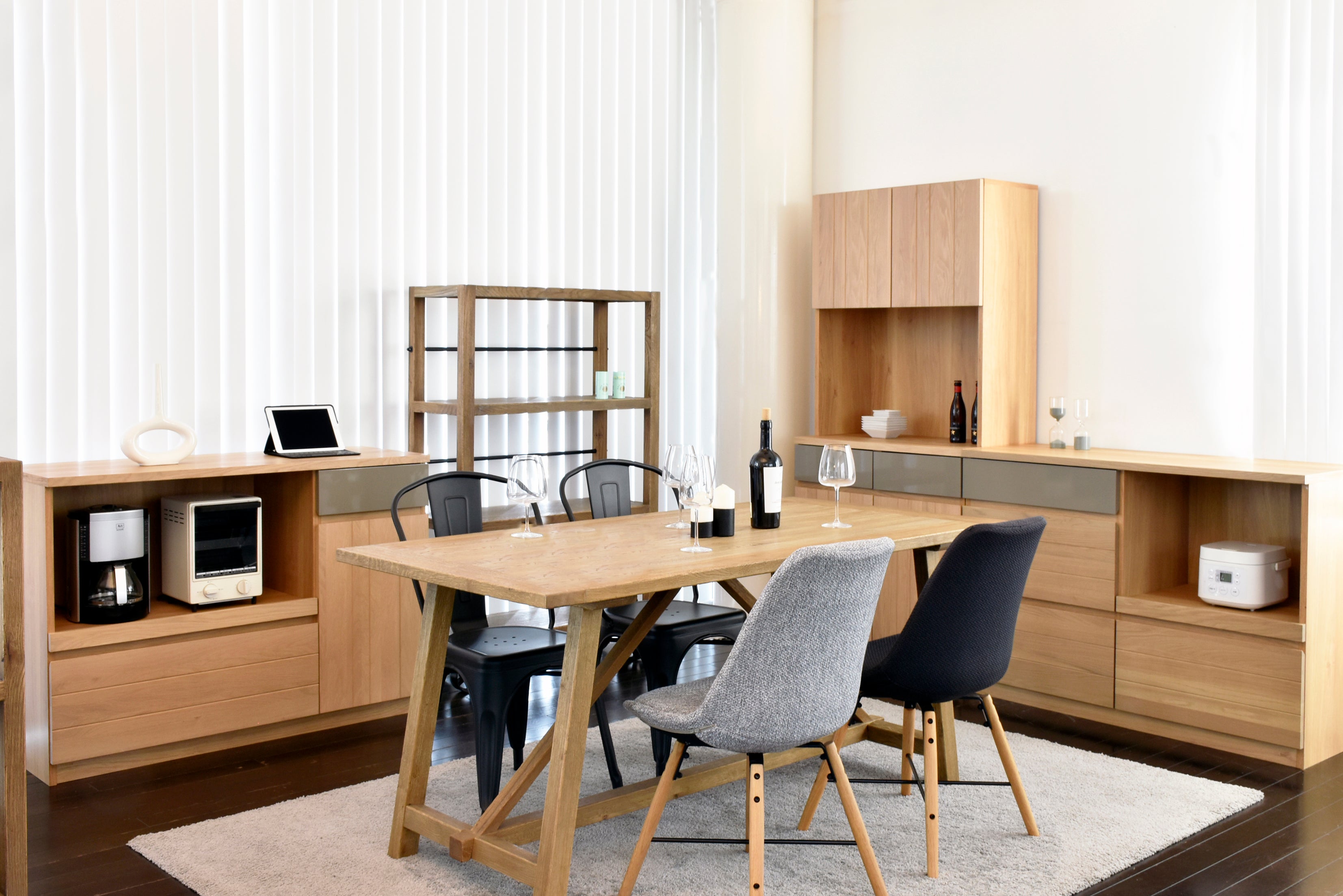 キッチンカウンター 完成品 日本製 幅1200mm×奥行450mm×高さ850mm - 【公式】allecore(アレコレ) 家具インテリア・生活雑貨のオンライン通販