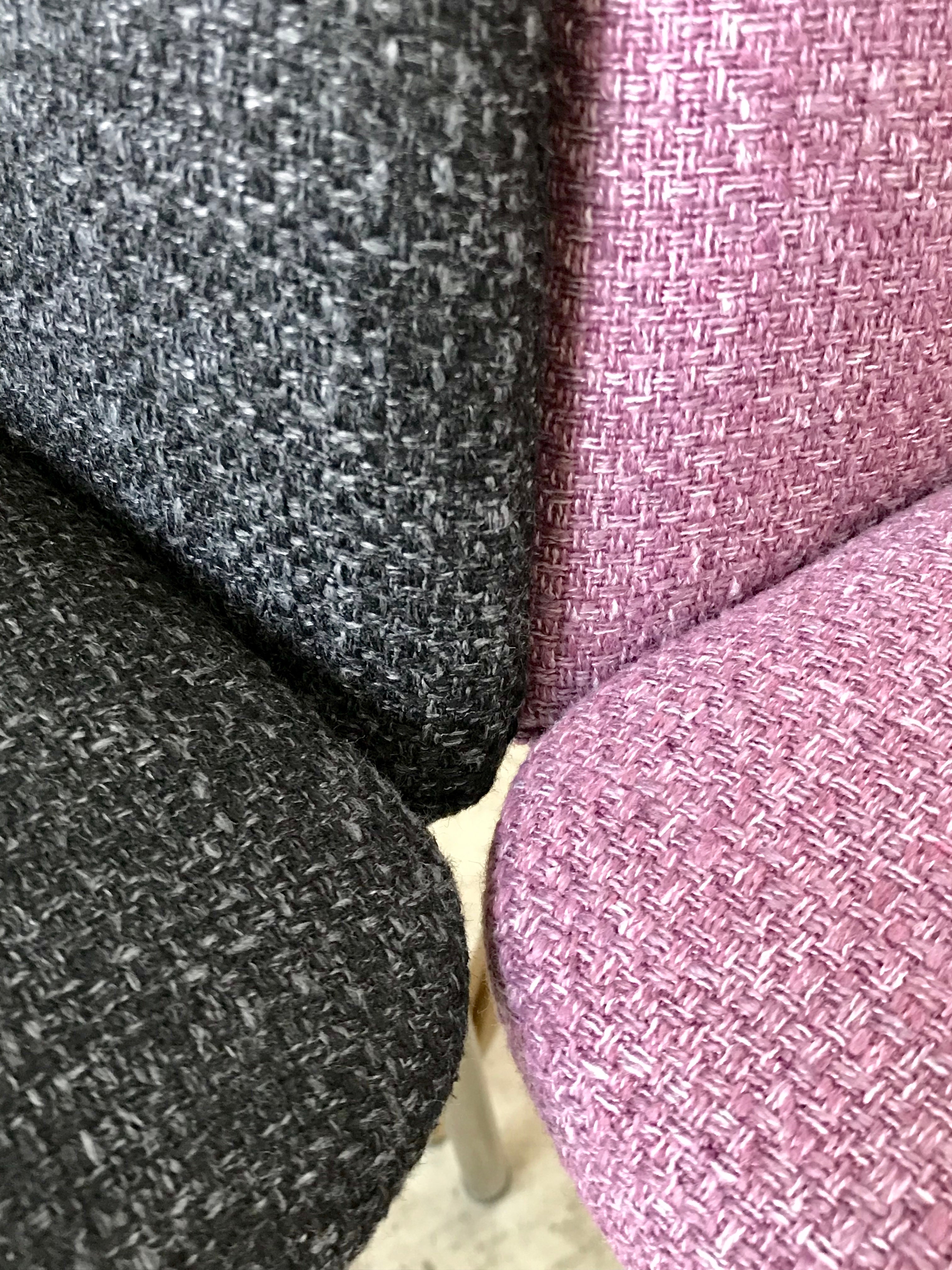 ファブリックパーソナルチェア 一人掛け 完成品 幅580mm×奥行570mm×高さ700mm×座面高370mm