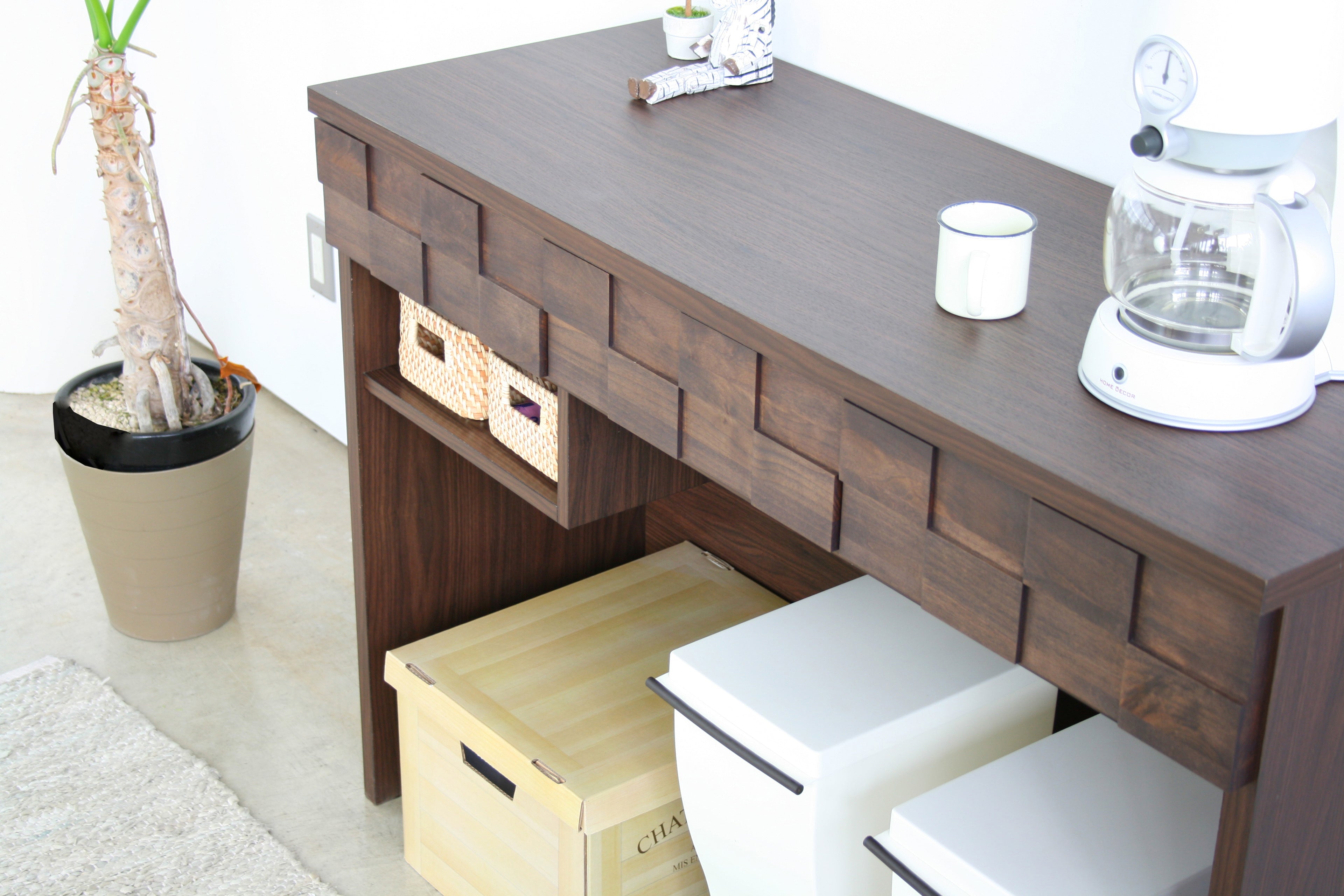 オープンカウンター 完成品 日本製 幅1196㎜×奥行445㎜×高さ850mm - 【公式】allecore(アレコレ) 家具インテリア・生活雑貨のオンライン通販