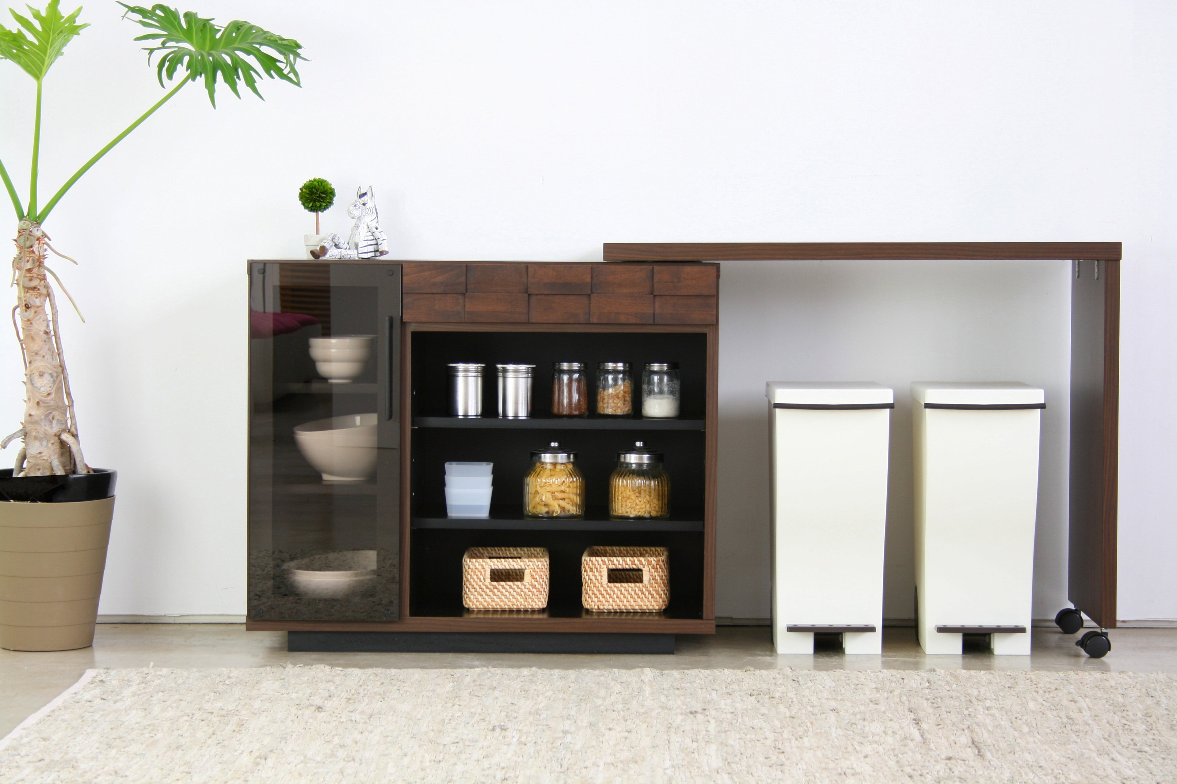 キッチンデスク 完成品 日本製 幅890mm×奥行400mm×高さ720mm - 【公式】allecore(アレコレ) 家具インテリア・生活雑貨のオンライン通販