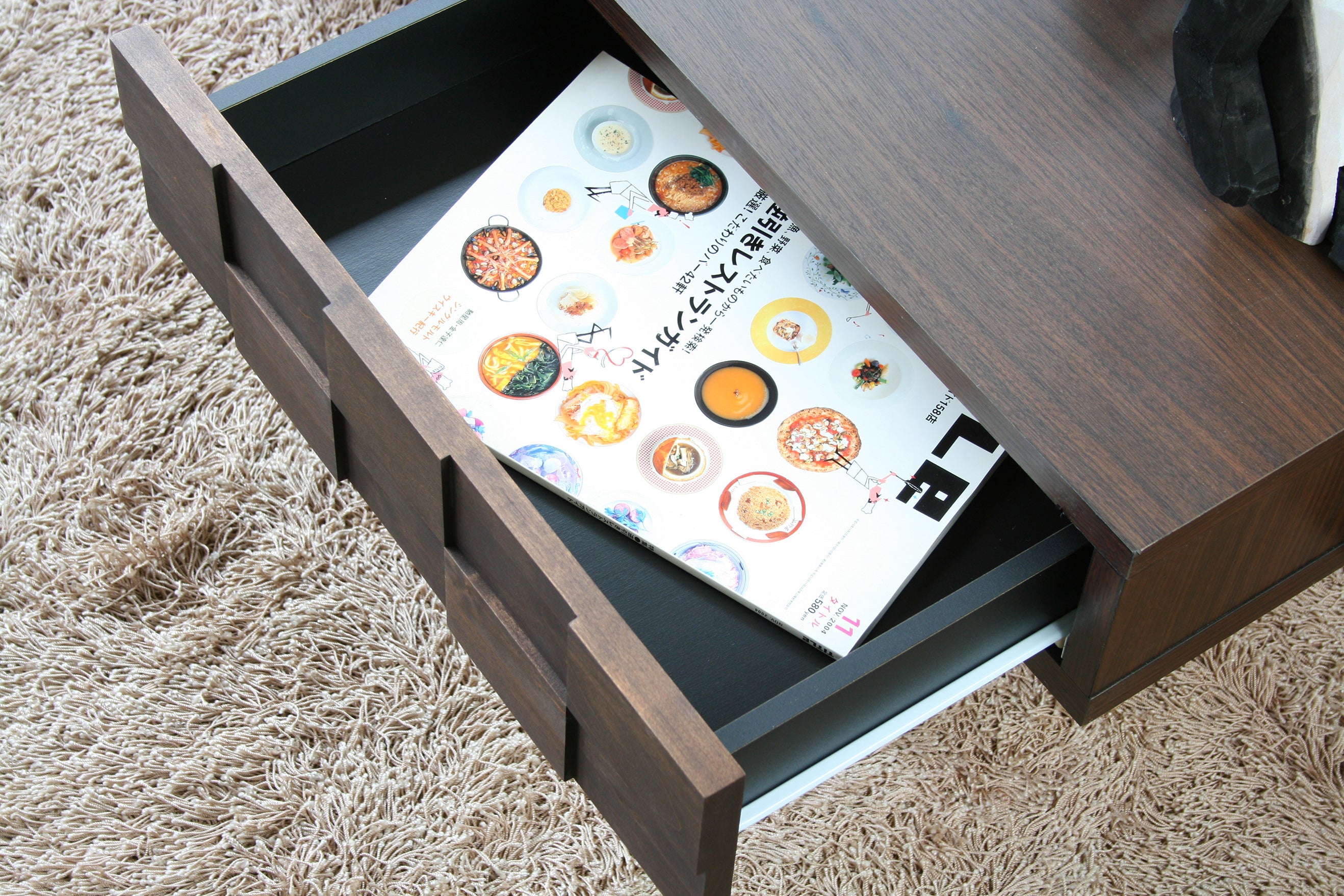 リビングテーブル 完成品 日本製 幅1100mm×奥行450mm×高さ383mm - 【公式】allecore(アレコレ) 家具インテリア・生活雑貨のオンライン通販